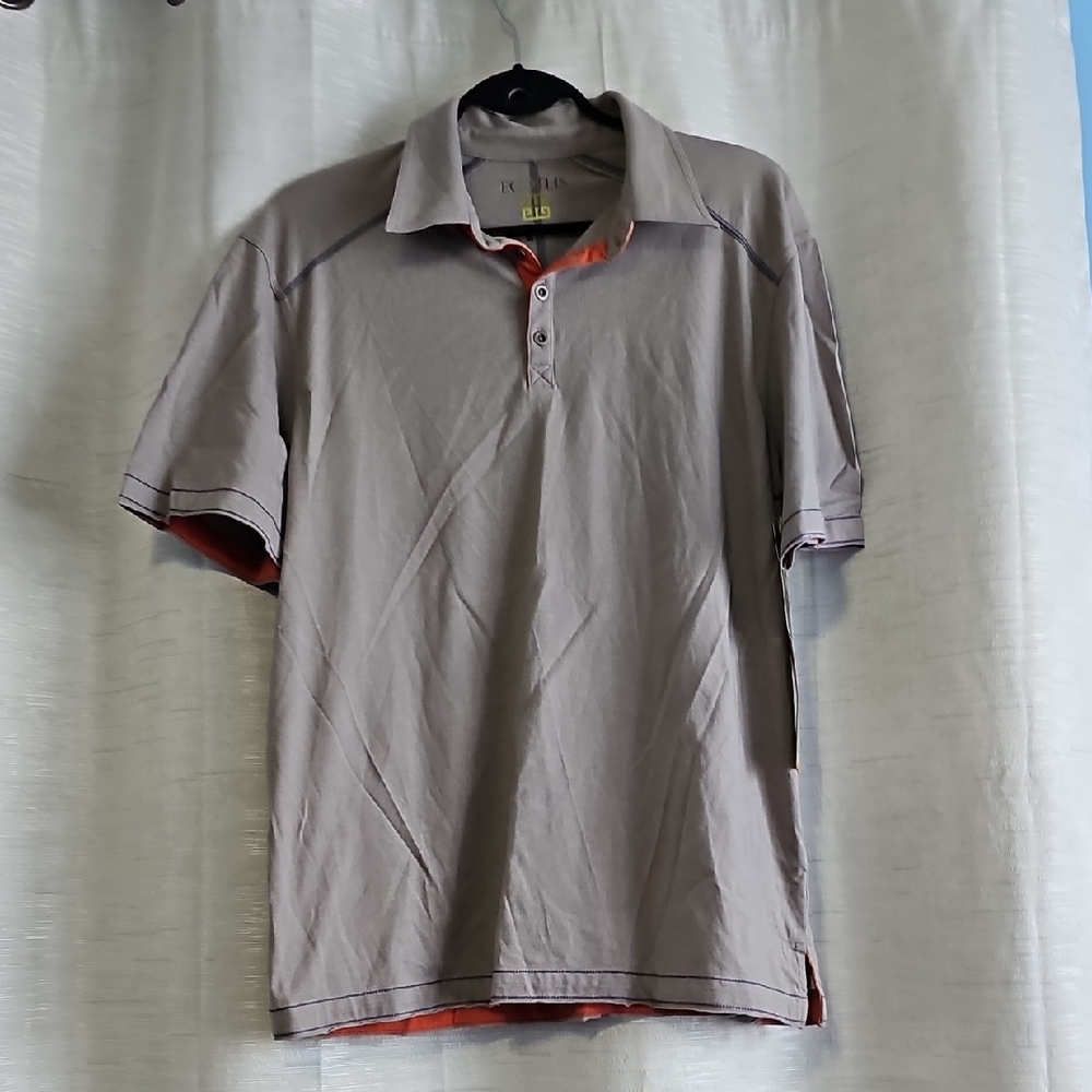 Ecoths Men's Frost Gray Polo Shirt